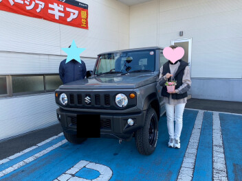 ジムニーご納車おめでとうございます！